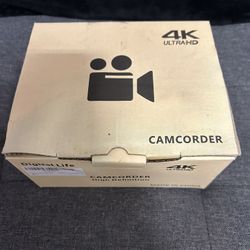 Camcorder With Tripod And Remote