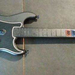 Red Octane 95119.805 Kramer Striker Wireless Guitar Hero PS2 Guitar No Dongle