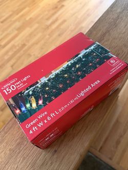 Holiday Home 150 Net Lights (Multi Incandescent, 4ft x 6ft) - $10