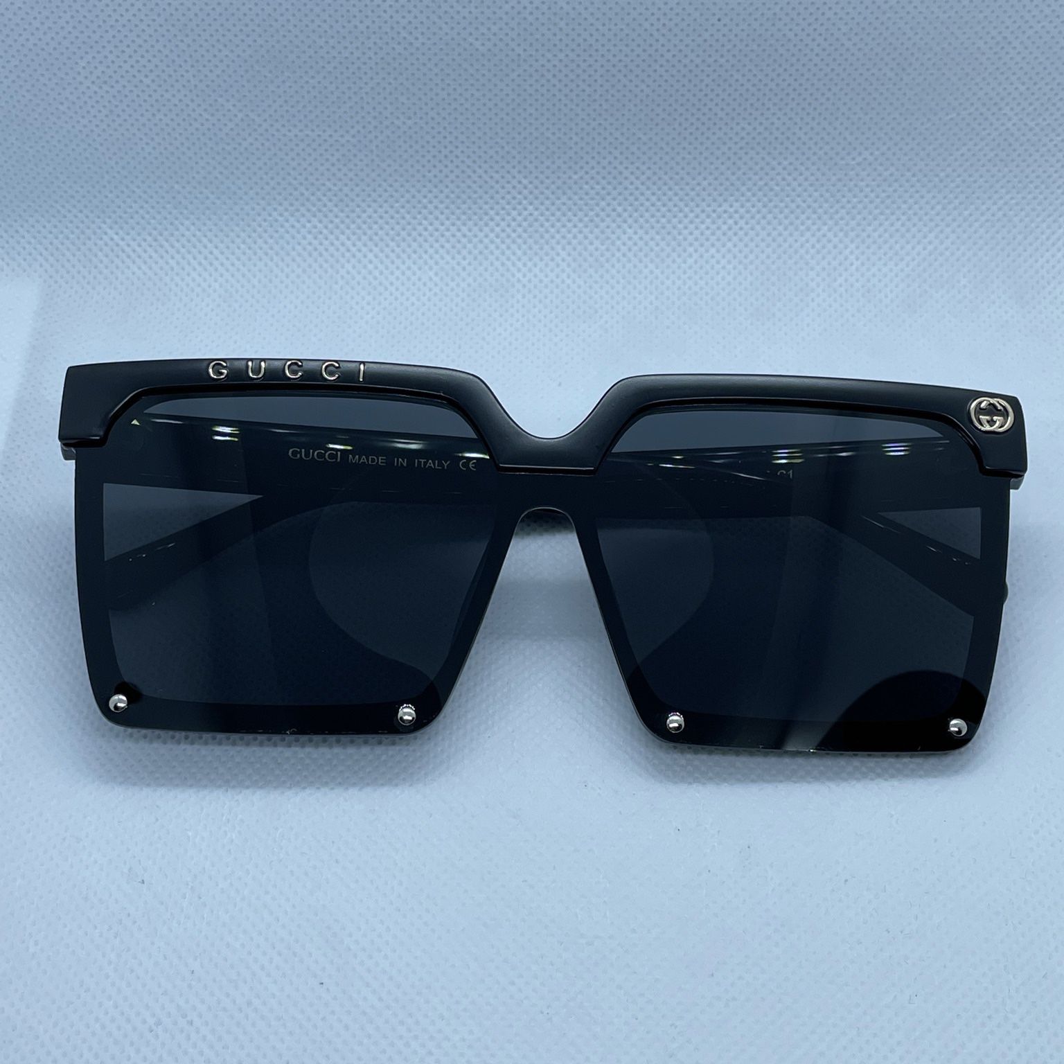 Gucci Square Sunglasses-Black(NEW)