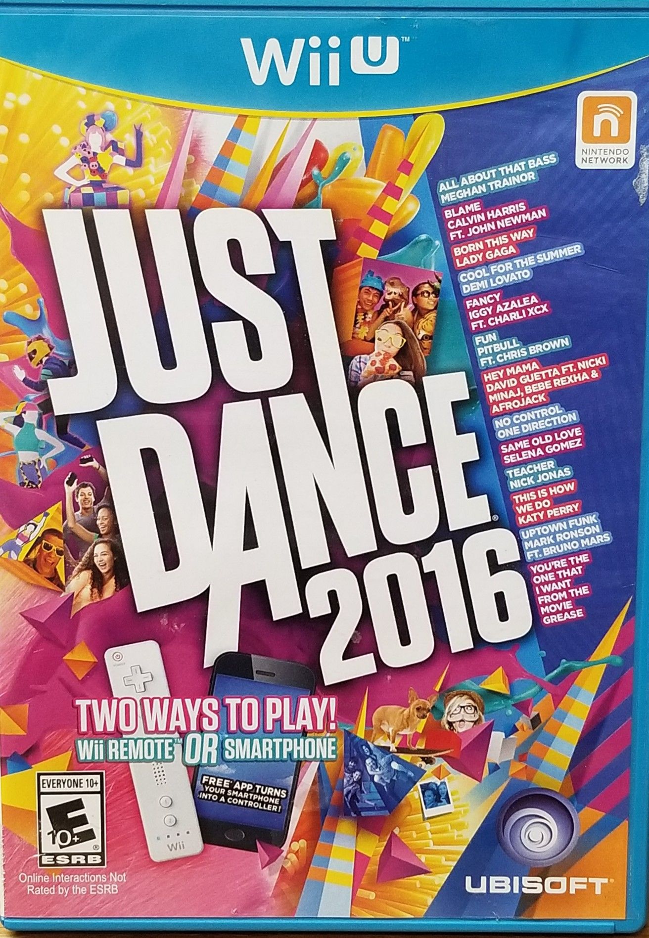 Just Dance 2016 Nintendo Wii U