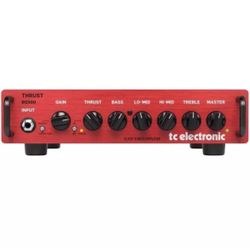 TC Electronic THRUST BQ500 500 Watt Portable Bass Head with Mosfet Pream MEW. *invlndrm*