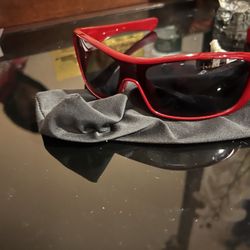 Red Oakley Sunglasses 
