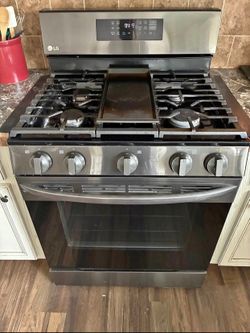 LG gas stove & oven
