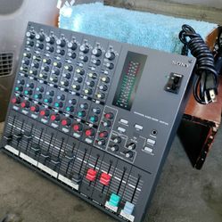 Vintage Sony MXP-210 8Channel Analog Mixer 