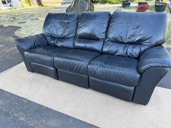 FREE Leather Recliner Sofa