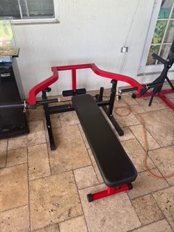 Chest press machine