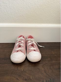 Pink sparkle toddler Converse, size 10