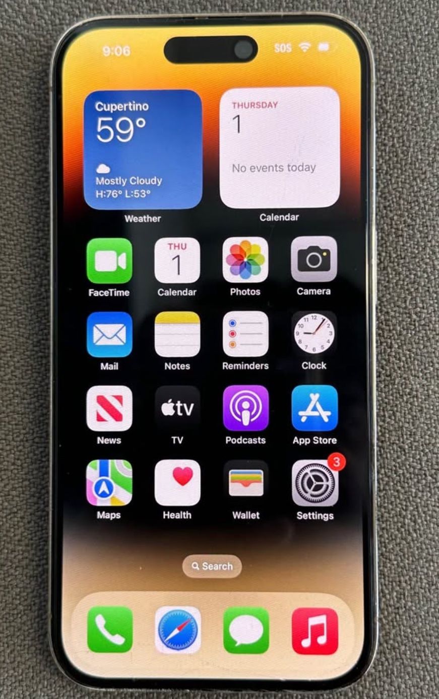 iPhone 14 Pro Gold 128gb