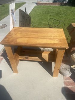 Wood Desk