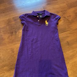 Ralph Lauren Big Pony Little Girls Polo Dress Shipping Avaialbe 