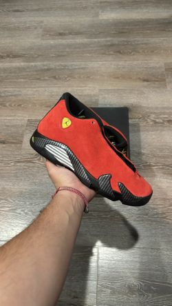 Jordan 14 Ferrari (2025)- 5.5Y, 6.5Y, 7Y, 8, 8.5, 9, 9.5, 10.5, 11