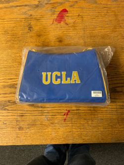 UCLA purse and make up bag