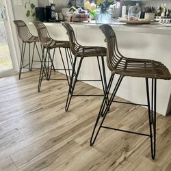Rattan Counter Stools