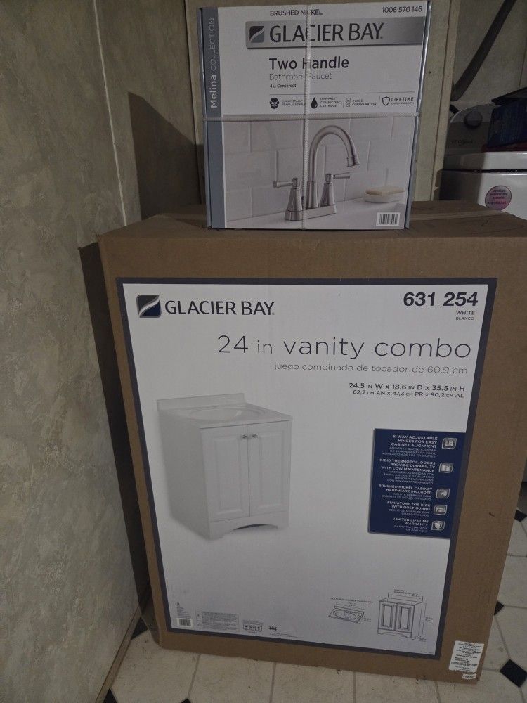 Bathroom Vanity Counter & Sink