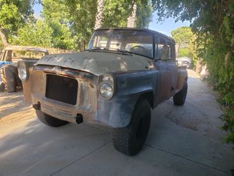 Rare 1958 international harvester travelette 3 door crew cab