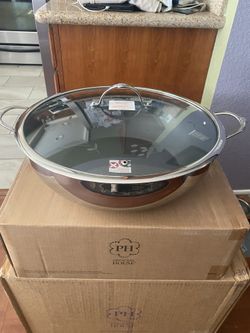 Princess House Nonstick 12-Qt. Round Casserole.