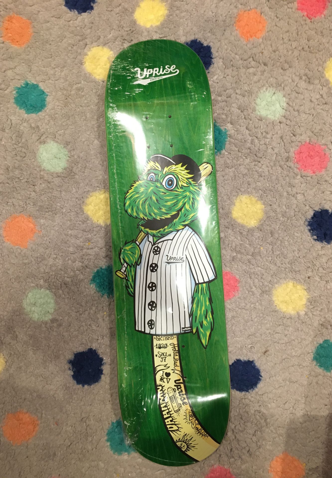 Uprise Ch-Town Pup Scots Deck (White Sox Southpaw) 7.75