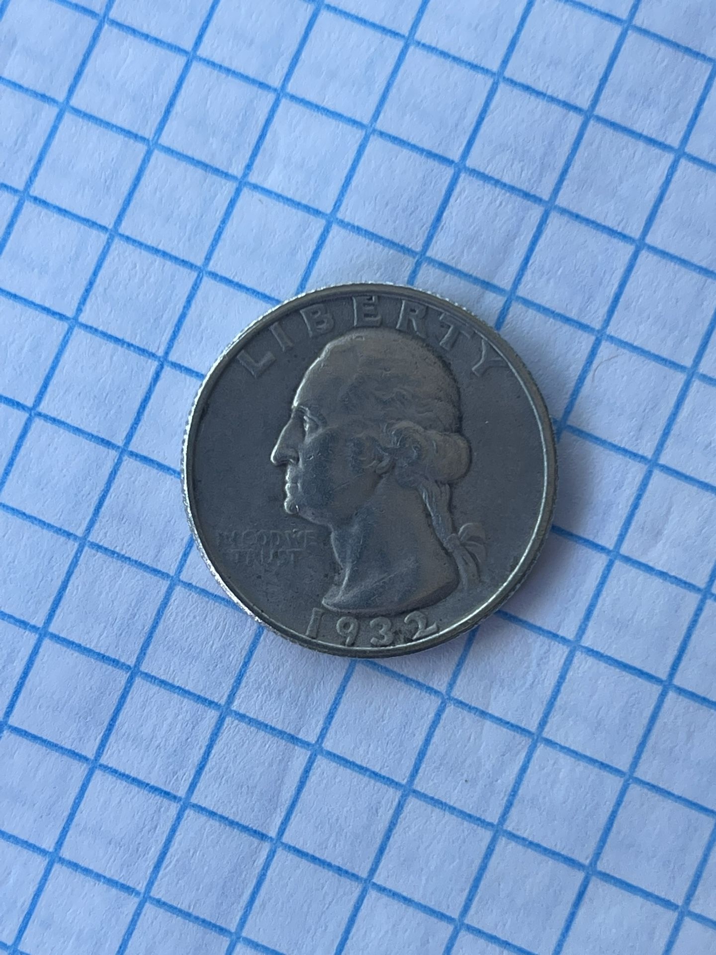 1932s Silver Quarter
