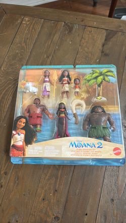 Disney Moana 2 Adventure Figure Set by Mattel