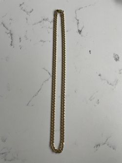 14 kt Miami Cuban Link Gold Chain 24 grams