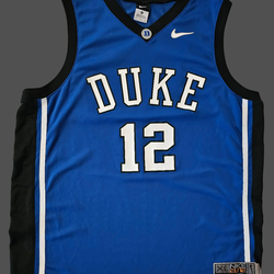 Duke Blue Devil Nike basketball jersey XL