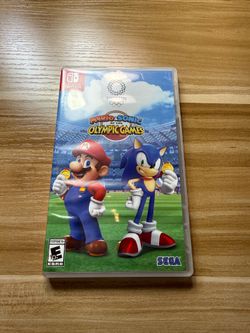 Mario and Sonic Olympic game Tokyo 2020 Nintendo Switch