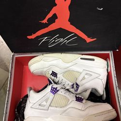 Metallic Jordan 4’s