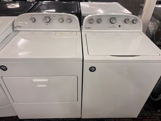WHIRLPOOL TOP LOAD WASHER AND DREYR SET - WE DELIVER 