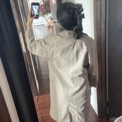 New London fog trenchcoat