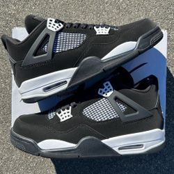 Jordan 4 Retro White Thunder  