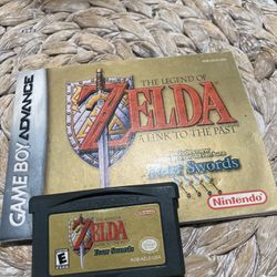 Legend of Zelda: A Link to the Past Four Swords Game Boy Advance