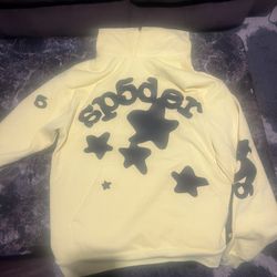 Yellow Sp5der Hoodie 