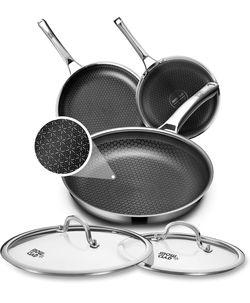 Snow clad 12in ,10in , 8in pans