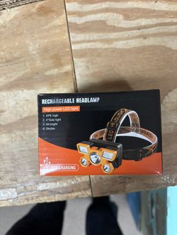 Rechargeable LED Headlamp