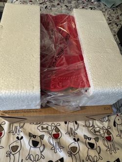 Princess House Marbella Ruby 7 never-used boxes