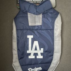 Pets First Los Angeles Dodgers Puffer Pet Vest