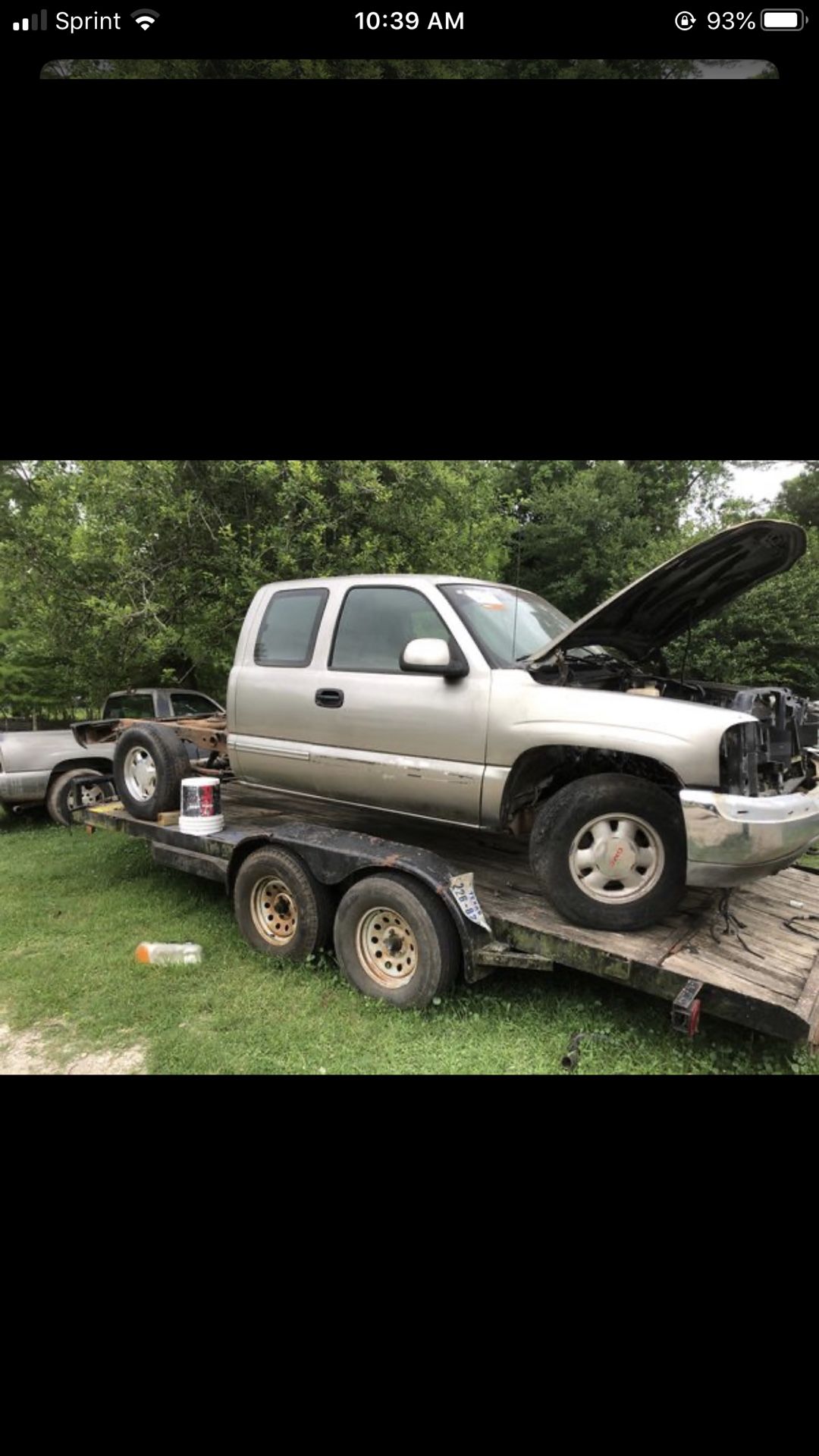 Gmc parts truck for sale