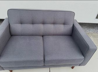 Mid century sofa loveseat