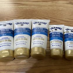 5 Gold Bond Bundle (3- Body Cream , 2- Hand Cream)
