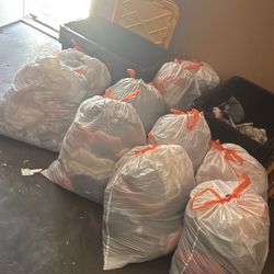 10 Bags Of Clothing 