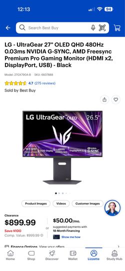 LG Gaming monitor