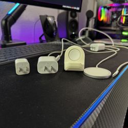 Apple USB C chargers watch & magsafe