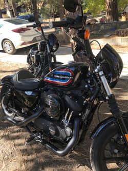 2021 Harley 1200 Iron with only 7,000 miles.