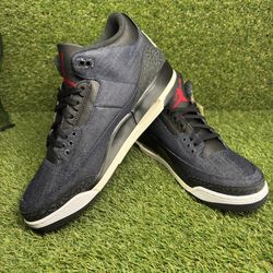 Levi's x Air Jordan 3 Retro SP 'Denim Blue' Size 13 IH7959-400