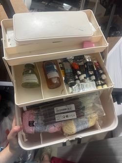 Art Supplies and Organiser