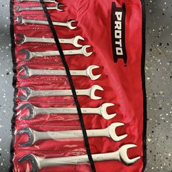 Proto Stanley Industrial JSCVT-9S Full Polish 12 Pt Reverse Ratchet Wrench 9 PC