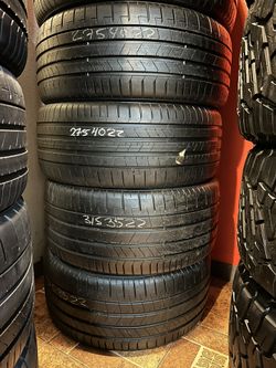 275/40/22 315/35/22 Pirelli P-Zero Takeoffs Tires