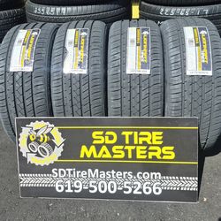4 NEW TIRES P225/45R18 LIONHART LH-FIVE w/50k miles warranty $380 all 4 FREE INSTALLATION and BALANCED !!