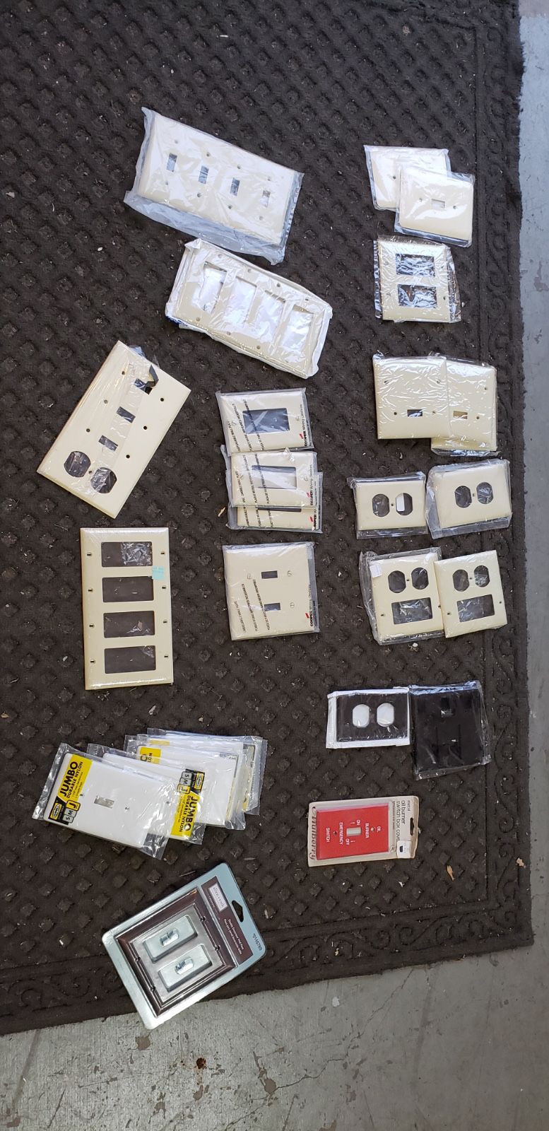 misc new switch and outlet plates. $10 for all. price is firm!!